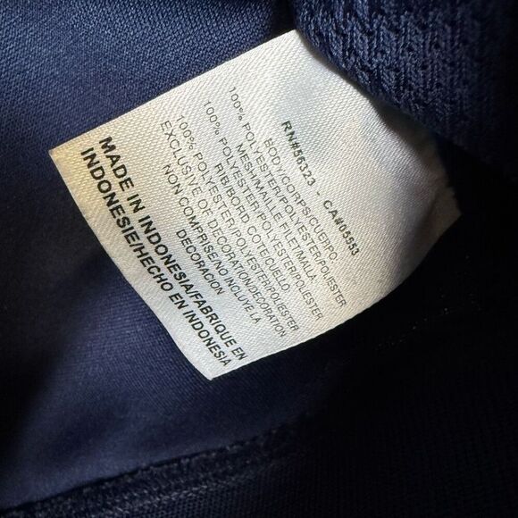 Nike Dri Fit Men's Size Large Dri Fit Blue Gold California Full Zip Jacket Coat - Picture 6 of 8